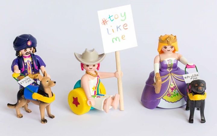 España: Toy Like Me: campaña que ha conseguido que Playmobil fabrique figuras con discapacidad